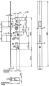 Preview: Rohrrahmenschloss WILKA 1438 PZ92/30,35,40,45 / Extra Langer  Stulp 380x24 mm
